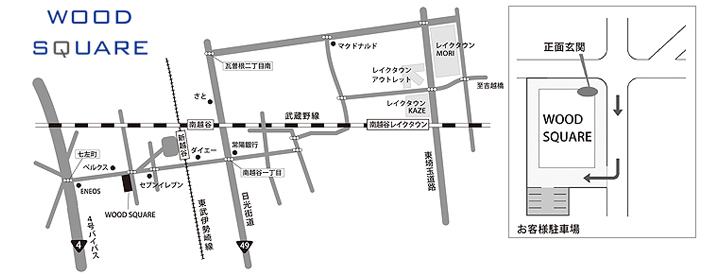 WOODSQUARE MAP
