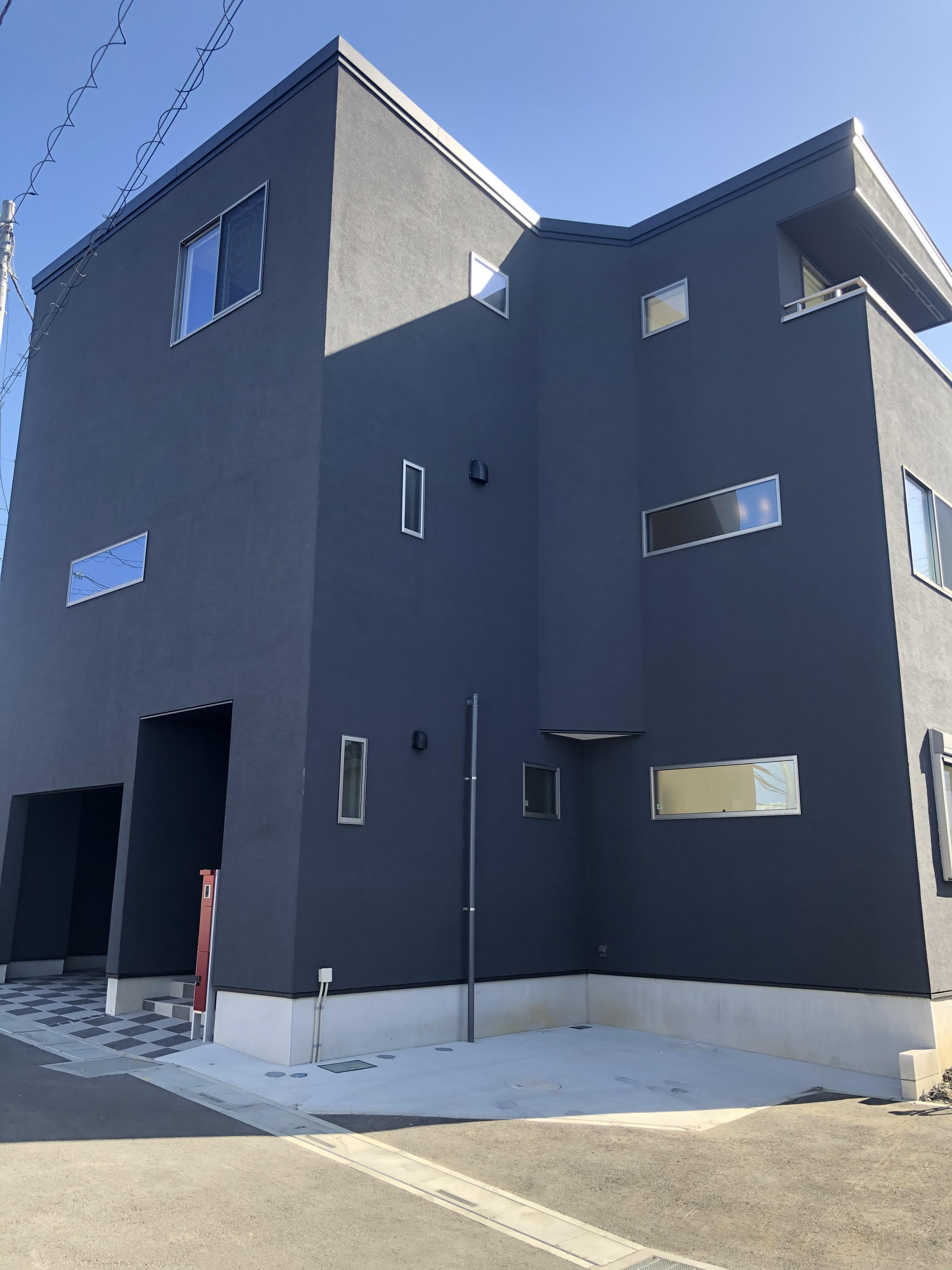 3階建てガレージのある家 北越谷 新築分譲